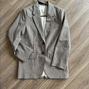 H&M Plaid blazer